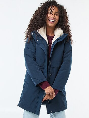Parka 3-in-1 idrorepellente con fodera calda rimovibile