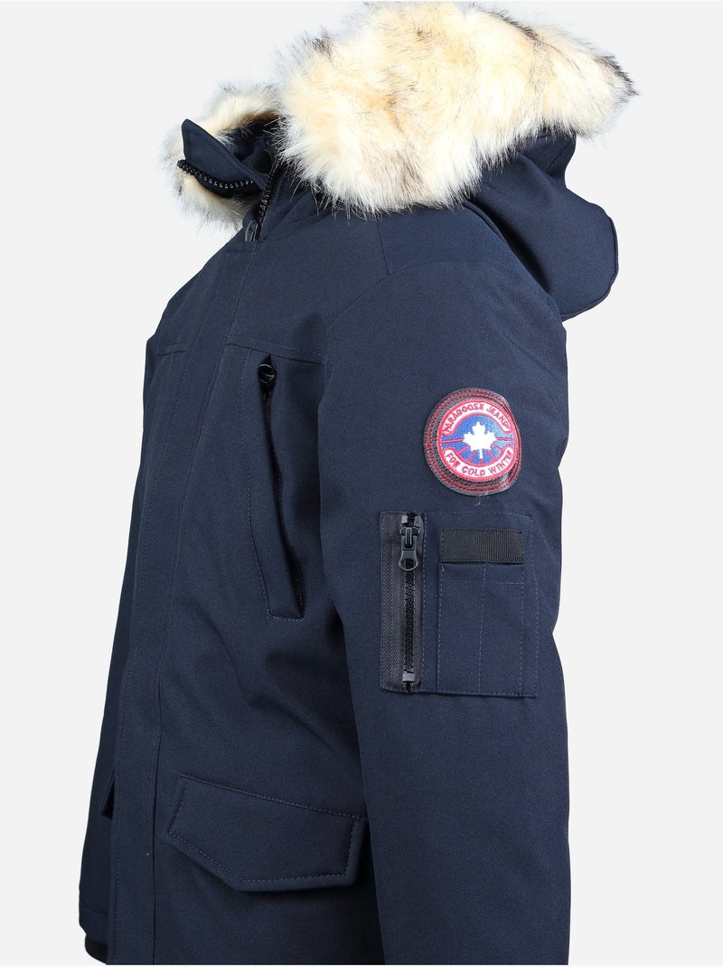 Parka con cappuccio - Paragoose Blu scuro - Kiabi