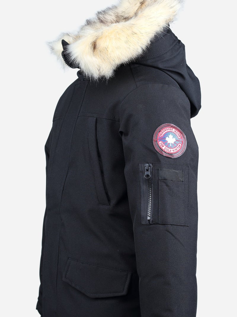 Parka con cappuccio - Paragoose Nero - Kiabi