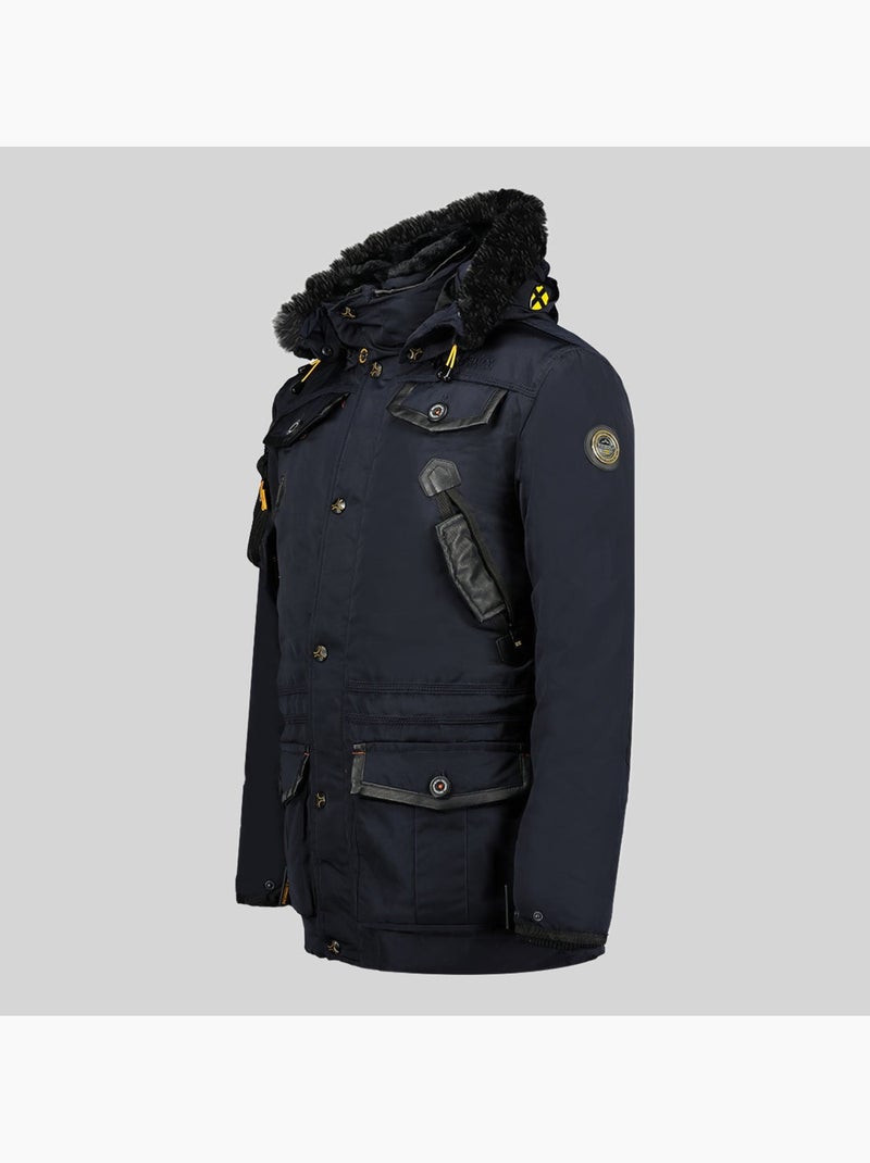 Parka con cappuccio acrobate – geographical norway Blu marino - Kiabi