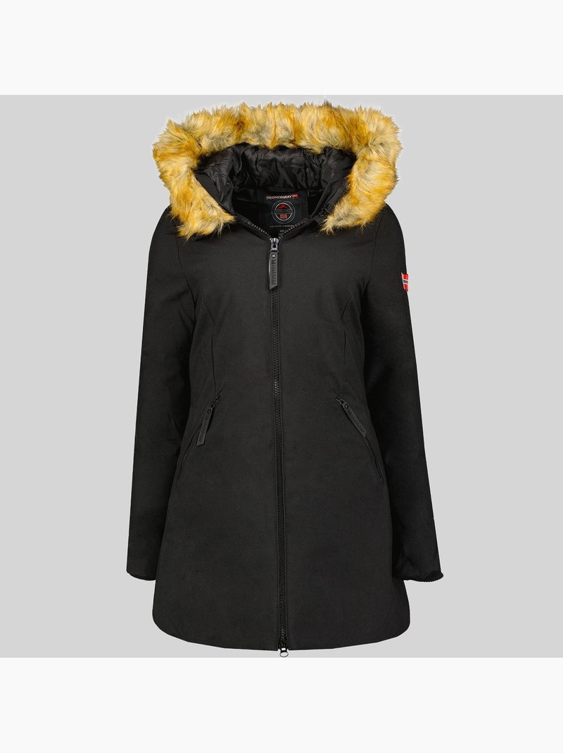 Parka con cappuccio adelaide – geographical norway Nero - Kiabi