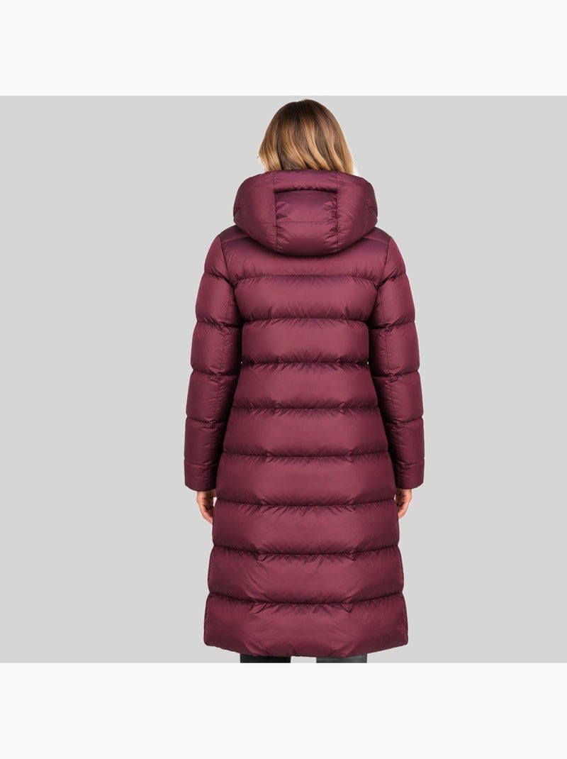 Parka con cappuccio agathe – geographical norway Bordeaux - Kiabi