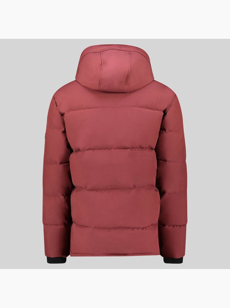 Parka con cappuccio albert – geographical norway Bordeaux - Kiabi