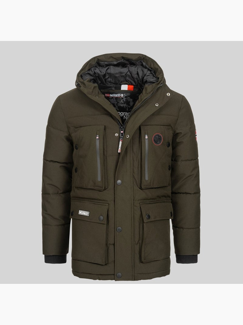 Parka con cappuccio albert – geographical norway Cachi - Kiabi