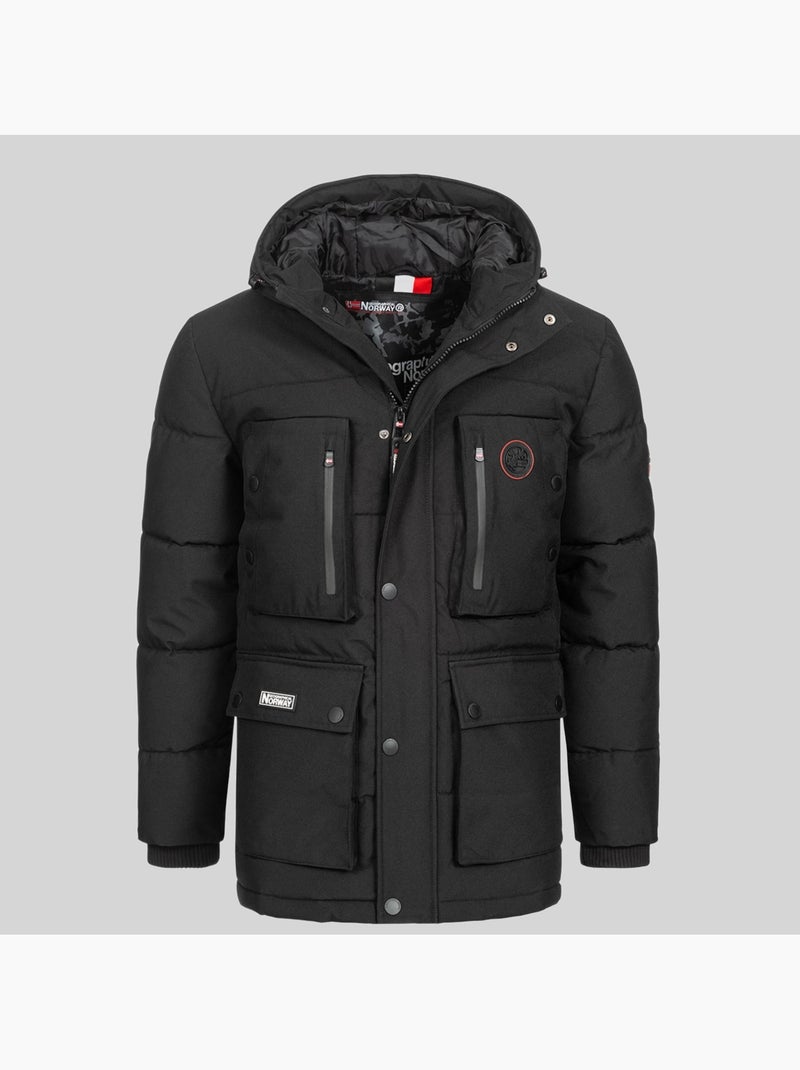 Parka con cappuccio albert – geographical norway Nero - Kiabi