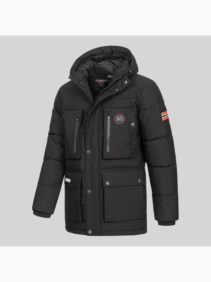 Parka con cappuccio albert – geographical norway Nero - Kiabi