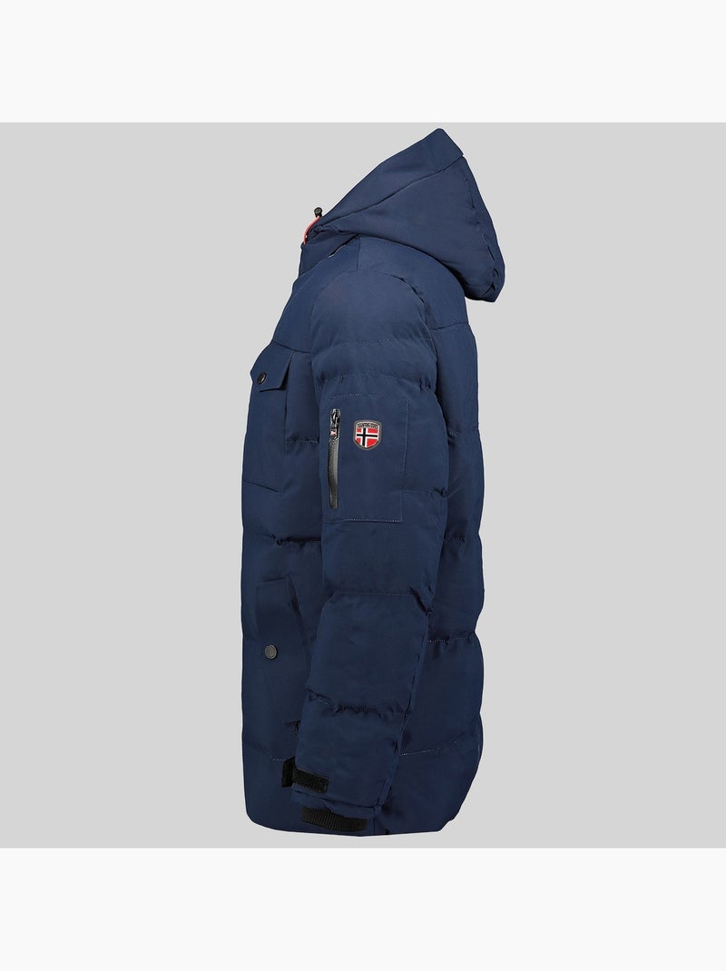 Parka con cappuccio aldesto – geographical norway Blu marino - Kiabi
