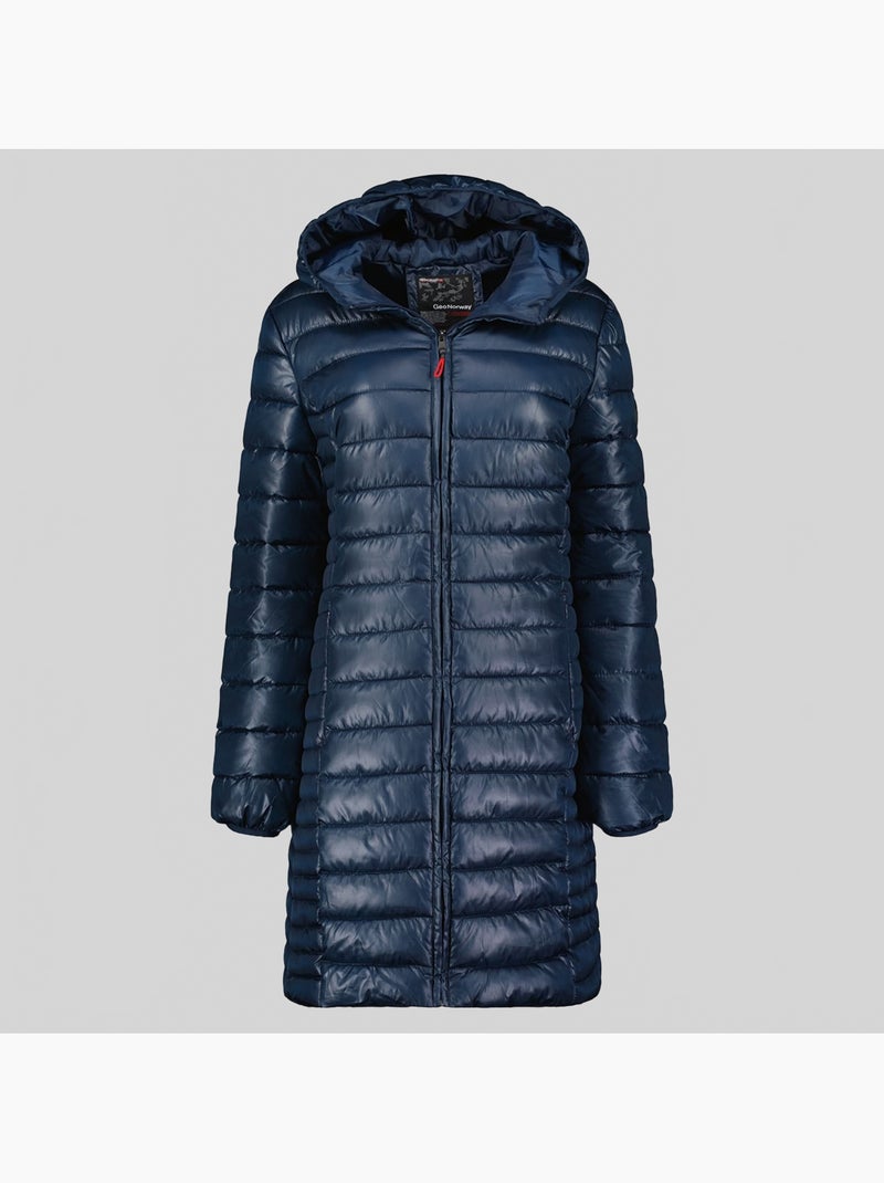 Parka con cappuccio annecy long hood – geographical norway Blu marino - Kiabi