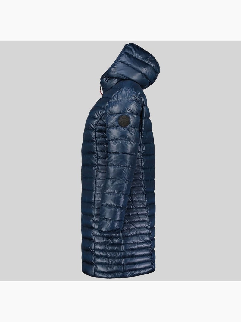 Parka con cappuccio annecy long hood – geographical norway Blu marino - Kiabi