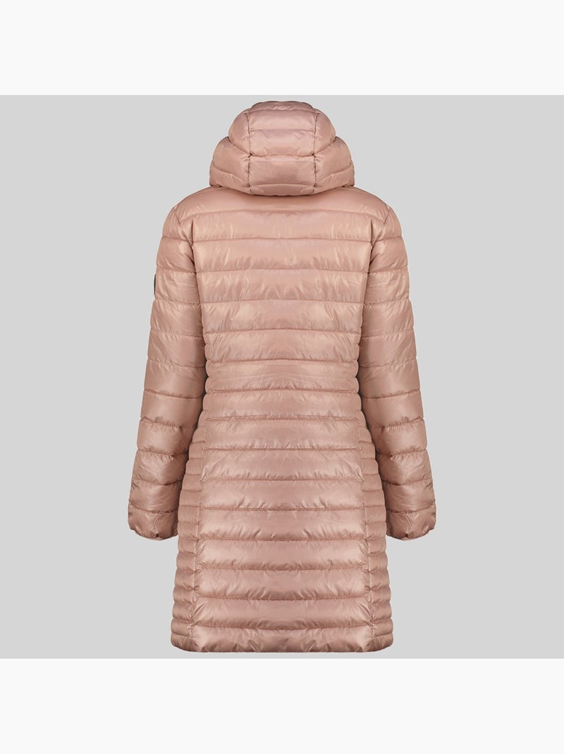 Parka con cappuccio annecy long hood – geographical norway Rosa pallido - Kiabi