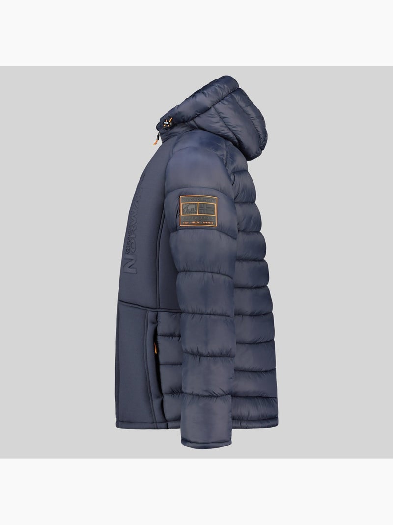 Parka con cappuccio bafare – geographical norway Blu marino - Kiabi