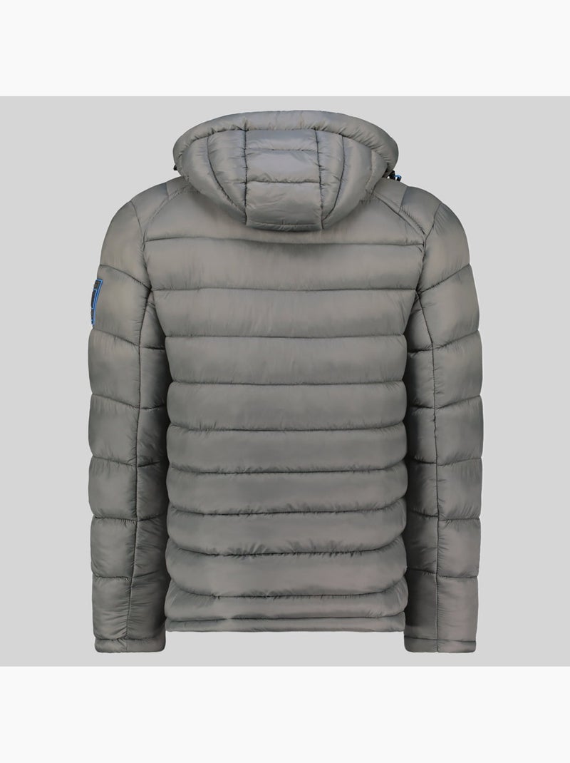Parka con cappuccio bafare – geographical norway Grigio scuro - Kiabi