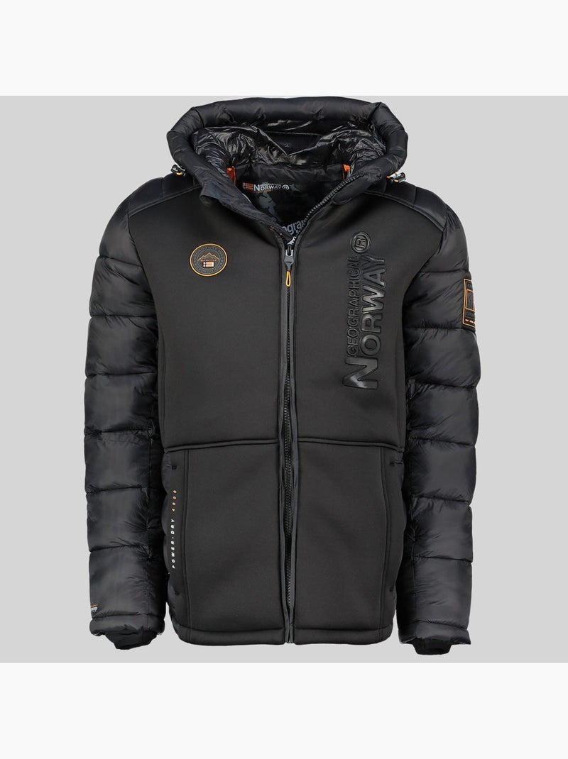 Parka con cappuccio bafare – geographical norway Nero - Kiabi