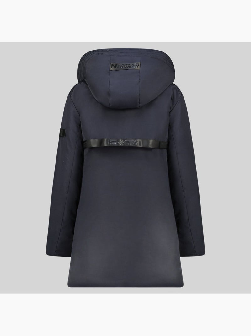 Parka con cappuccio bagage – geographical norway Blu marino - Kiabi