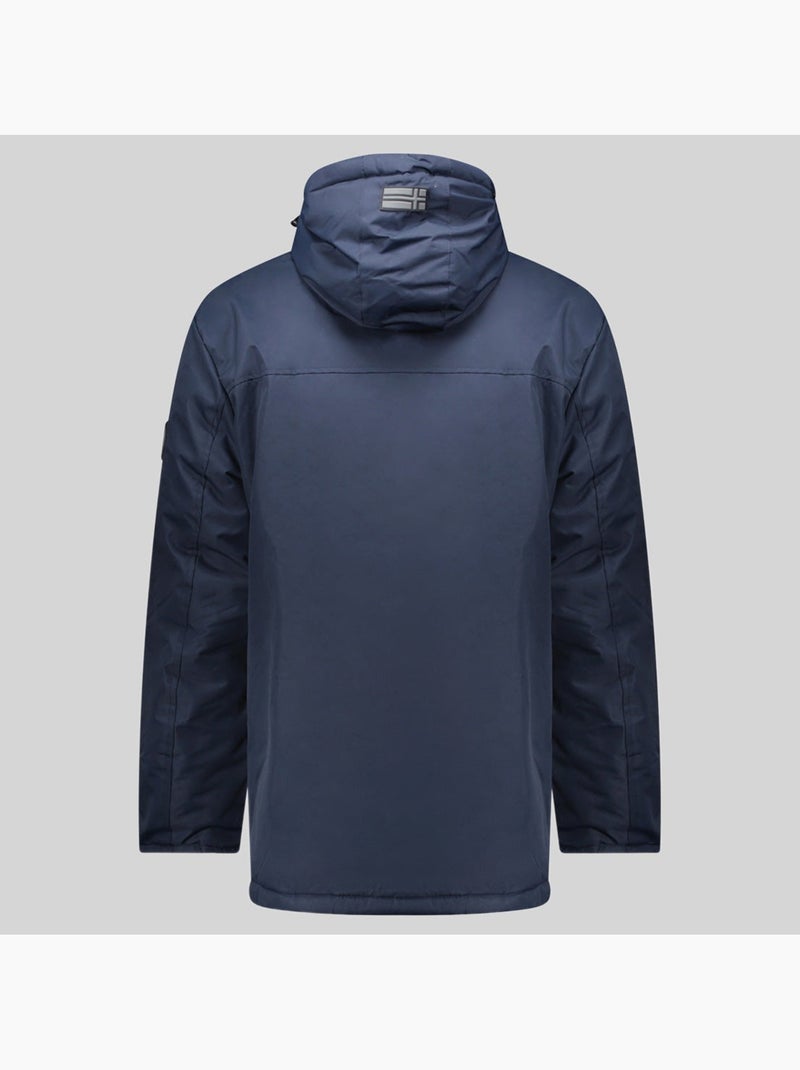 Parka con cappuccio baraka – geographical norway Blu marino - Kiabi