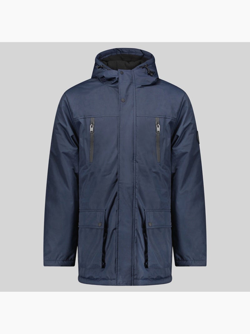 Parka con cappuccio baraka – geographical norway Blu marino - Kiabi