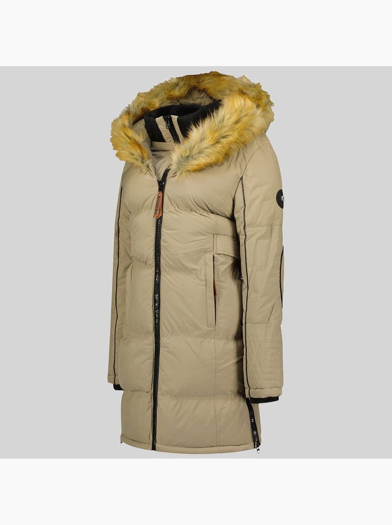 Parka con cappuccio beautiful – geographical norway Beige - Kiabi