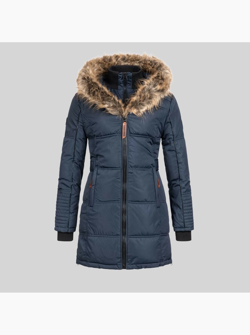 Parka con cappuccio beautiful – geographical norway Blu marino - Kiabi