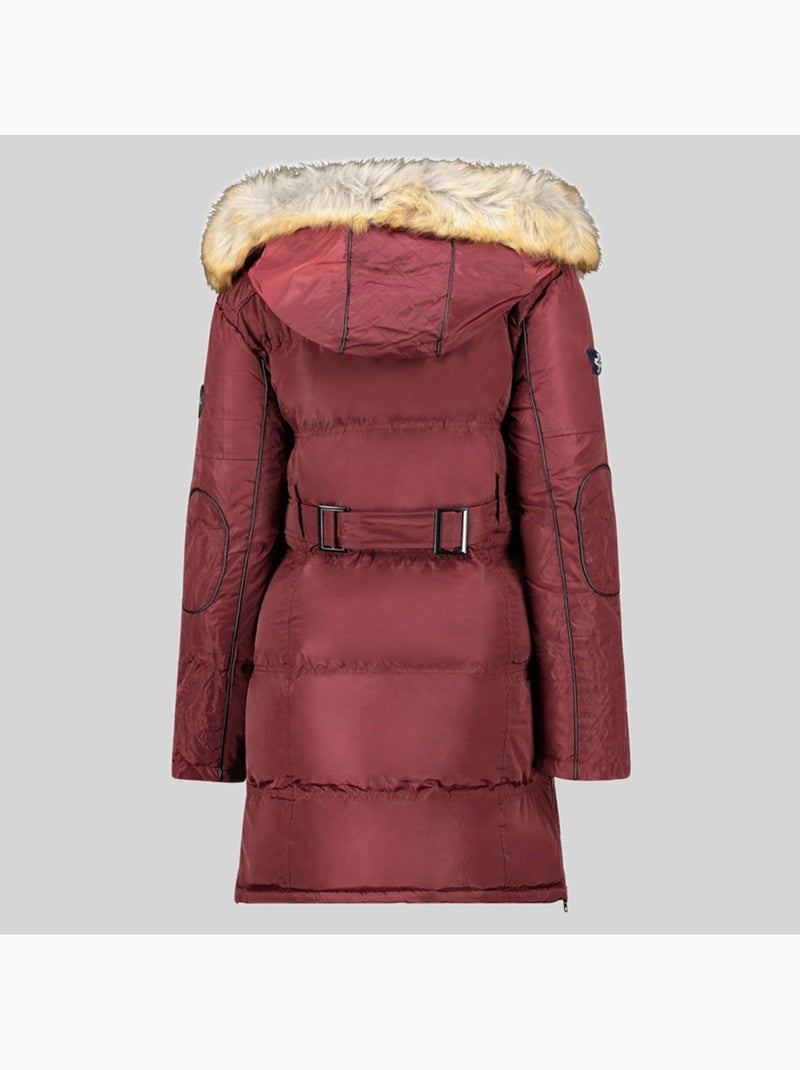 Parka con cappuccio beautiful – geographical norway Bordeaux - Kiabi