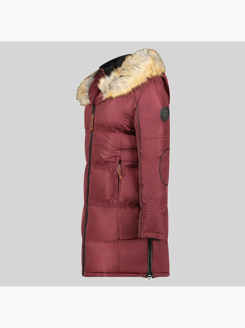 Parka con cappuccio beautiful – geographical norway Bordeaux - Kiabi