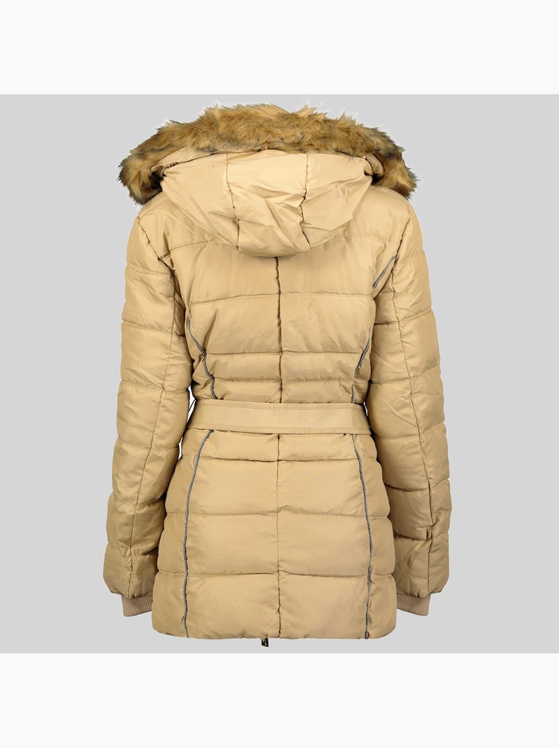 Parka con cappuccio becky – geographical norway Beige - Kiabi