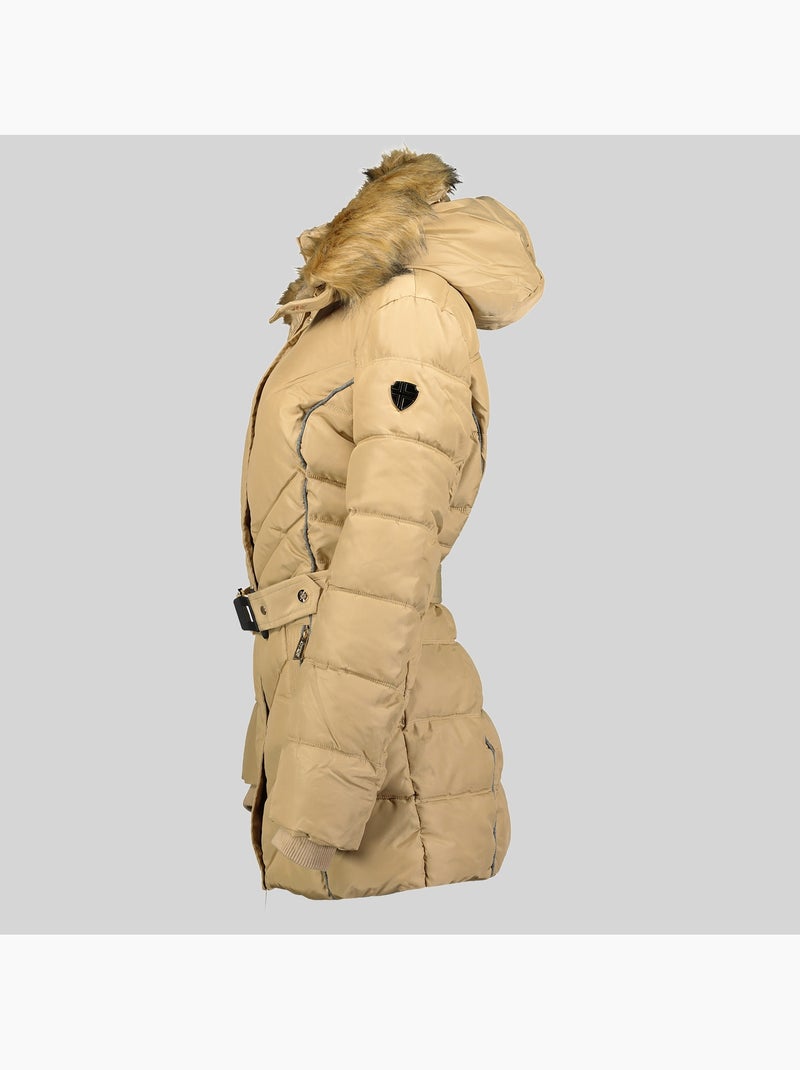 Parka con cappuccio becky – geographical norway Beige - Kiabi