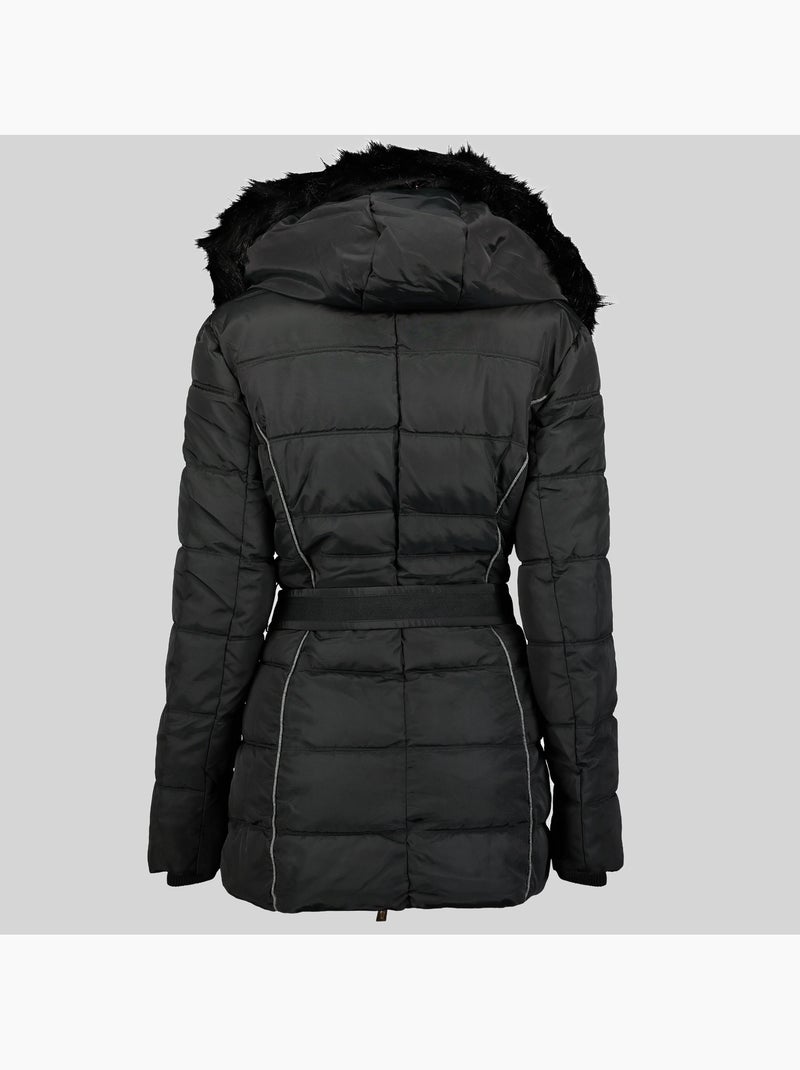 Parka con cappuccio becky – geographical norway Nero - Kiabi