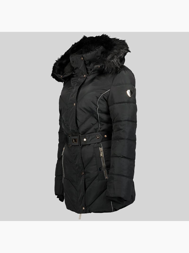 Parka con cappuccio becky – geographical norway Nero - Kiabi