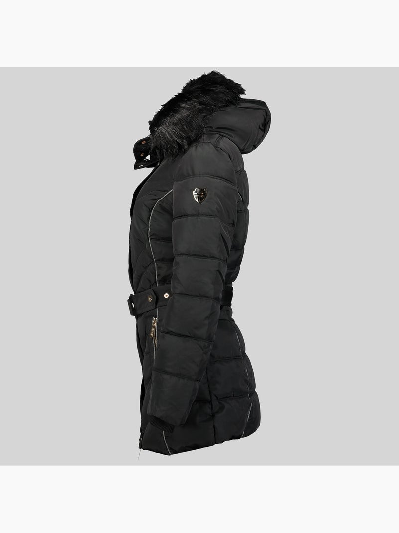 Parka con cappuccio becky – geographical norway Nero - Kiabi
