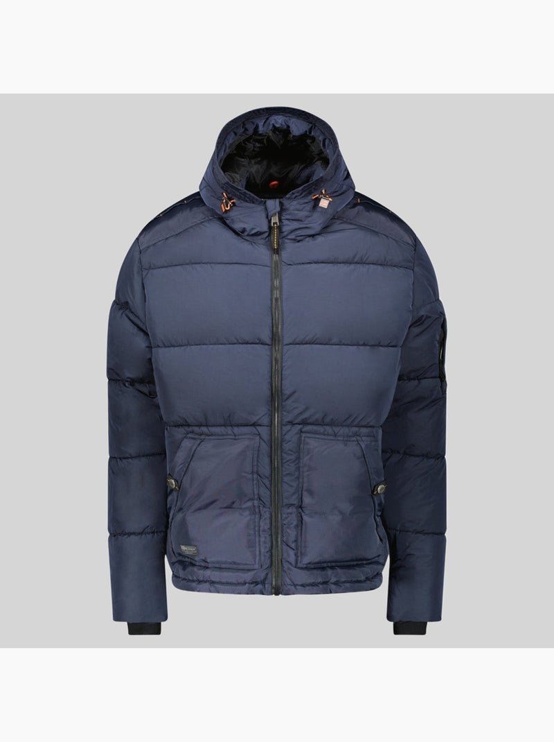 Parka con cappuccio belicitation – geographical norway Blu marino - Kiabi