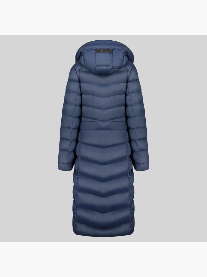 Parka con cappuccio berangere – geographical norway Blu marino - Kiabi