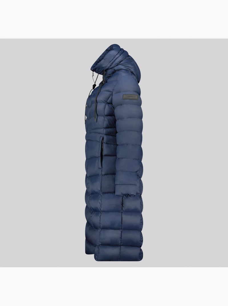 Parka con cappuccio berangere – geographical norway Blu marino - Kiabi
