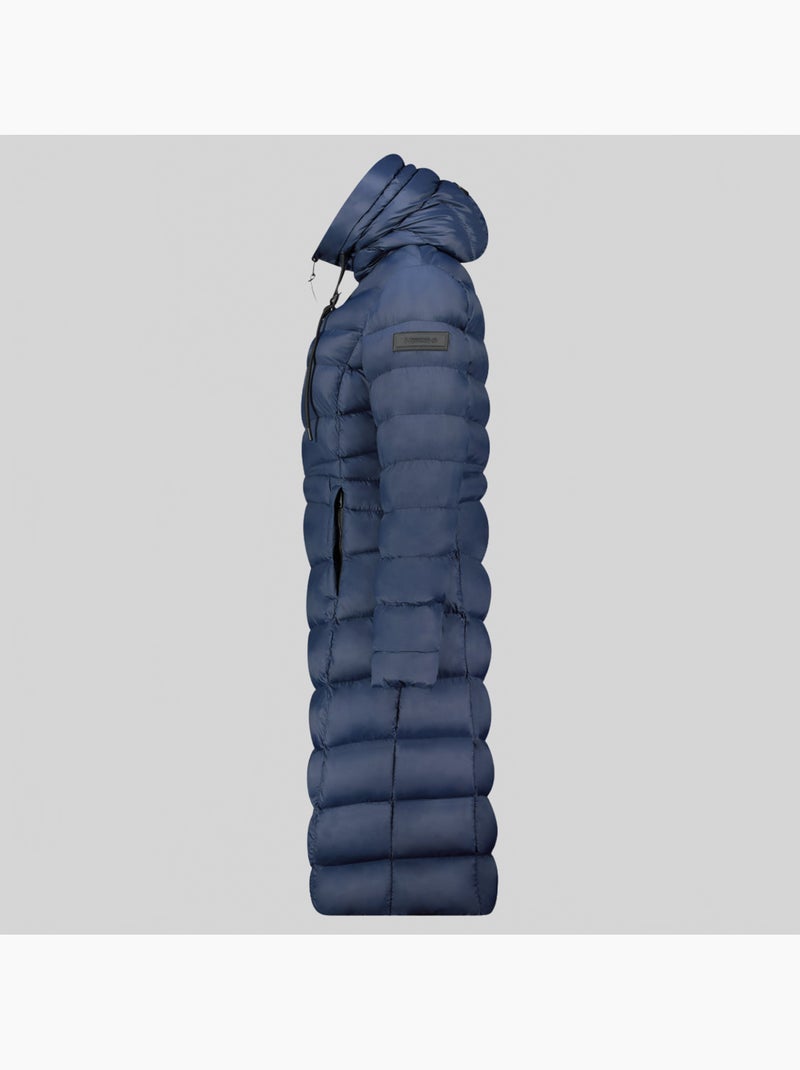 Parka con cappuccio berangere – geographical norway Blu marino - Kiabi