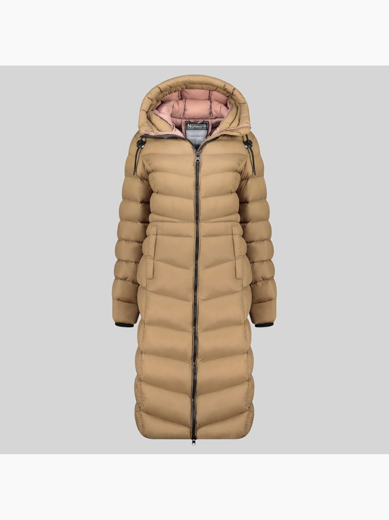 Parka con cappuccio berangere – geographical norway Tortora - Kiabi