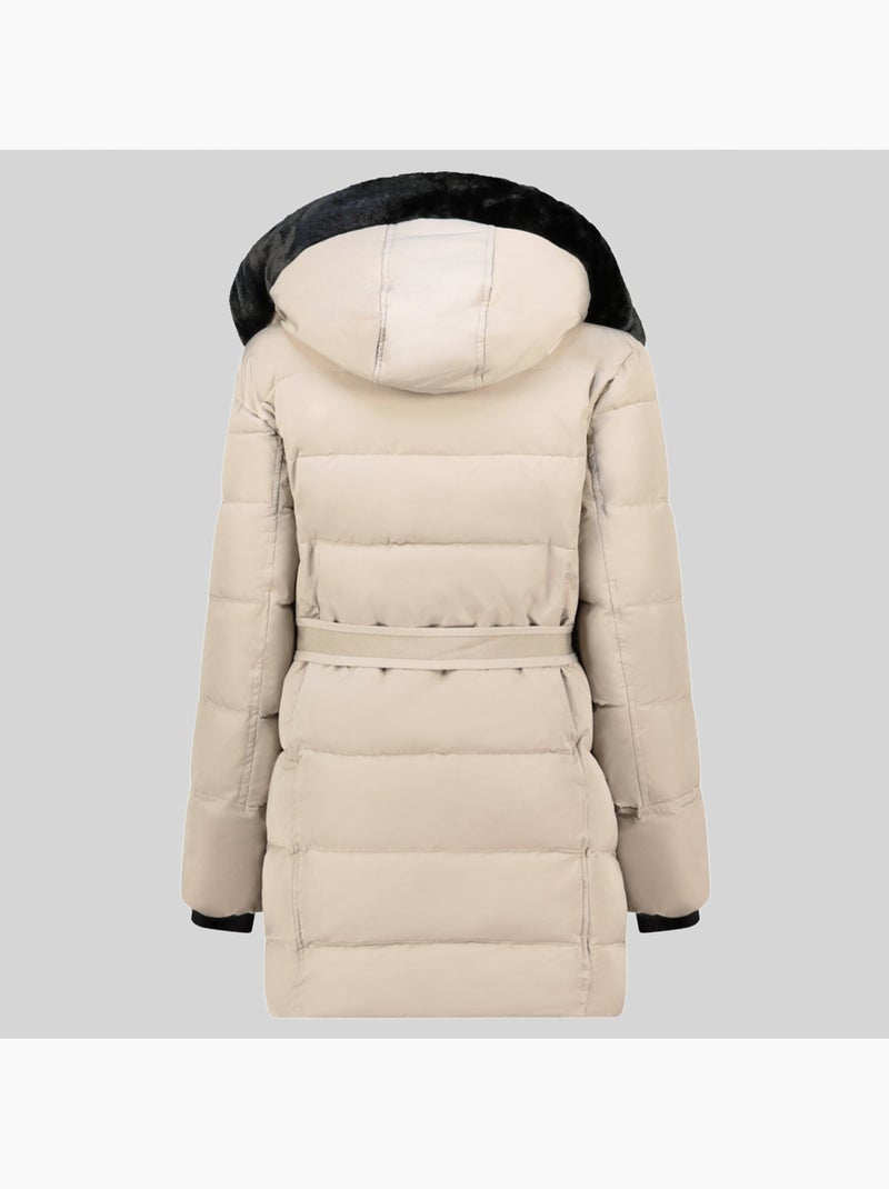Parka con cappuccio bettino – geographical norway Beige - Kiabi
