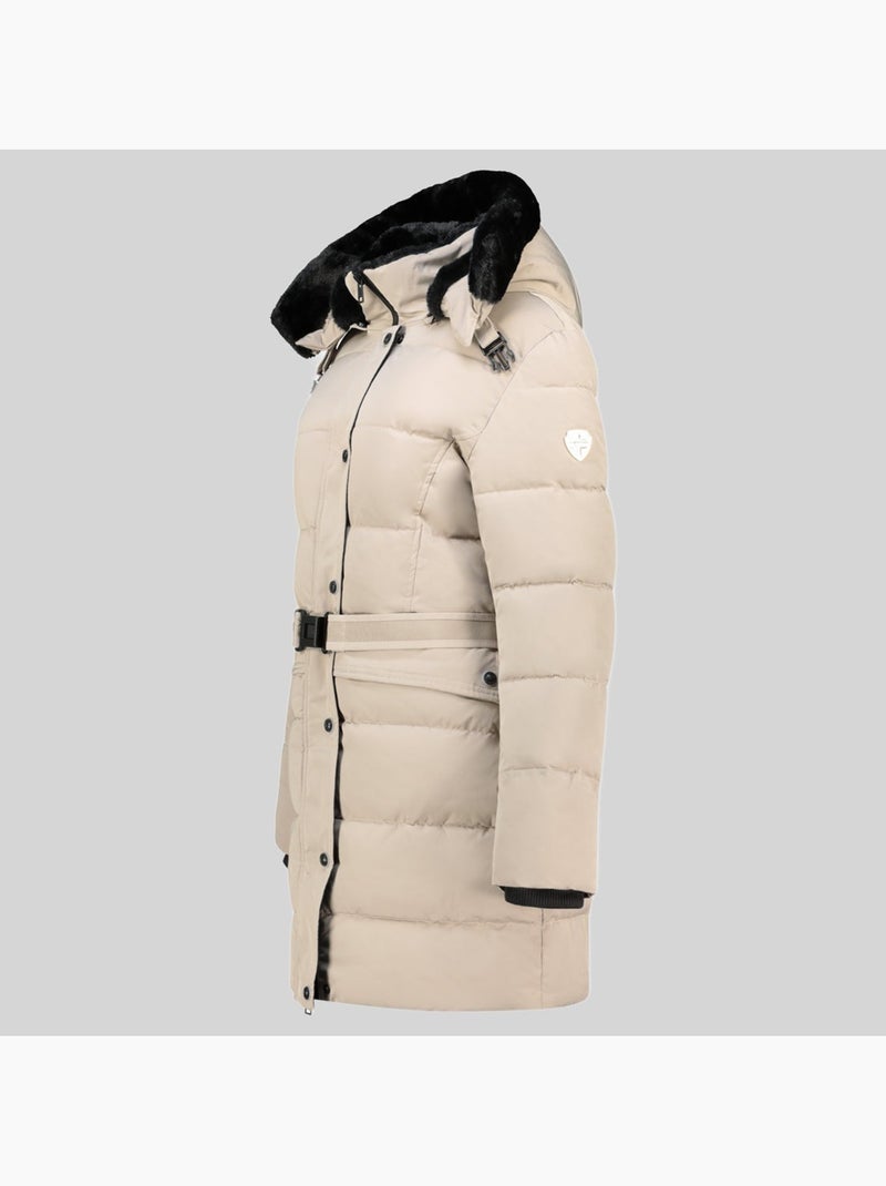 Parka con cappuccio bettino – geographical norway Beige - Kiabi