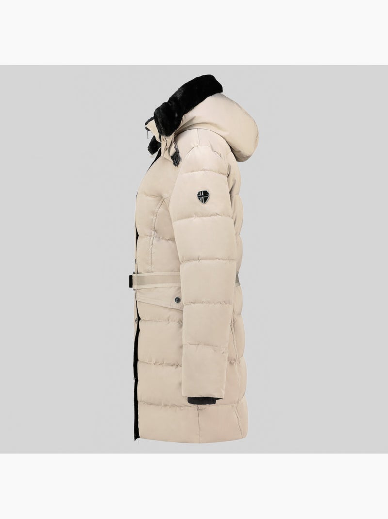 Parka con cappuccio bettino – geographical norway Beige - Kiabi