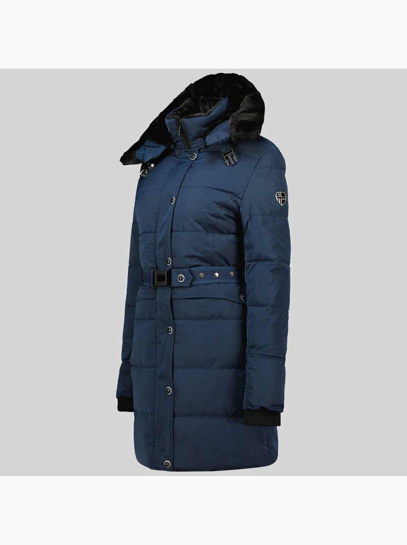 Parka con cappuccio bettino – geographical norway Blu marino - Kiabi