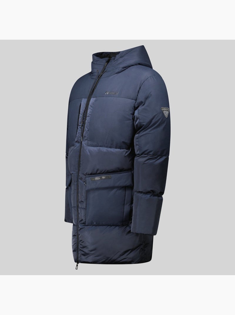 Parka con cappuccio bocaraton – geographical norway Blu marino - Kiabi