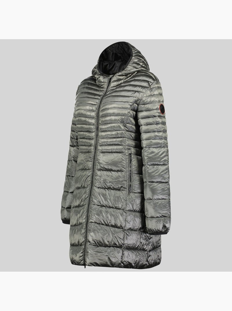 Parka con cappuccio bodet – geographical norway Grigio scuro - Kiabi