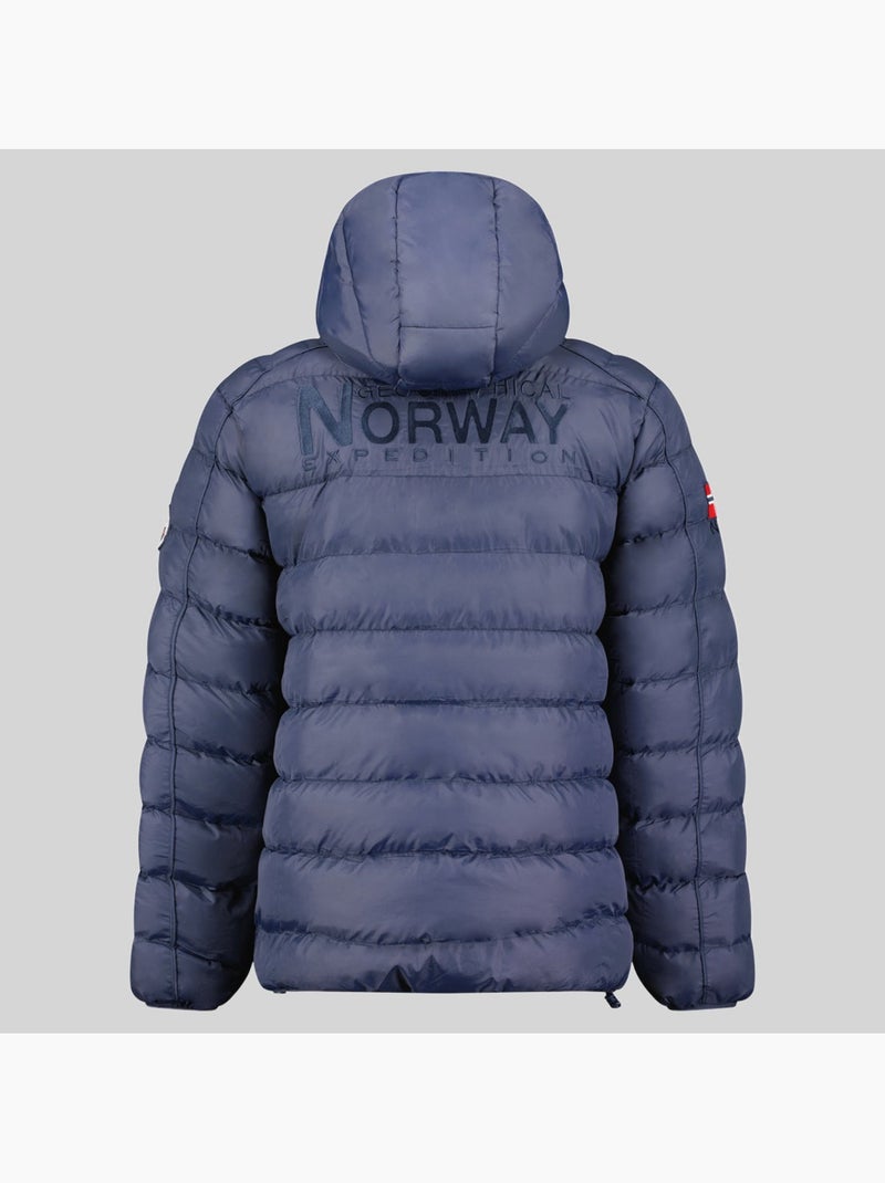 Parka con cappuccio bombe – geographical norway Blu marino - Kiabi