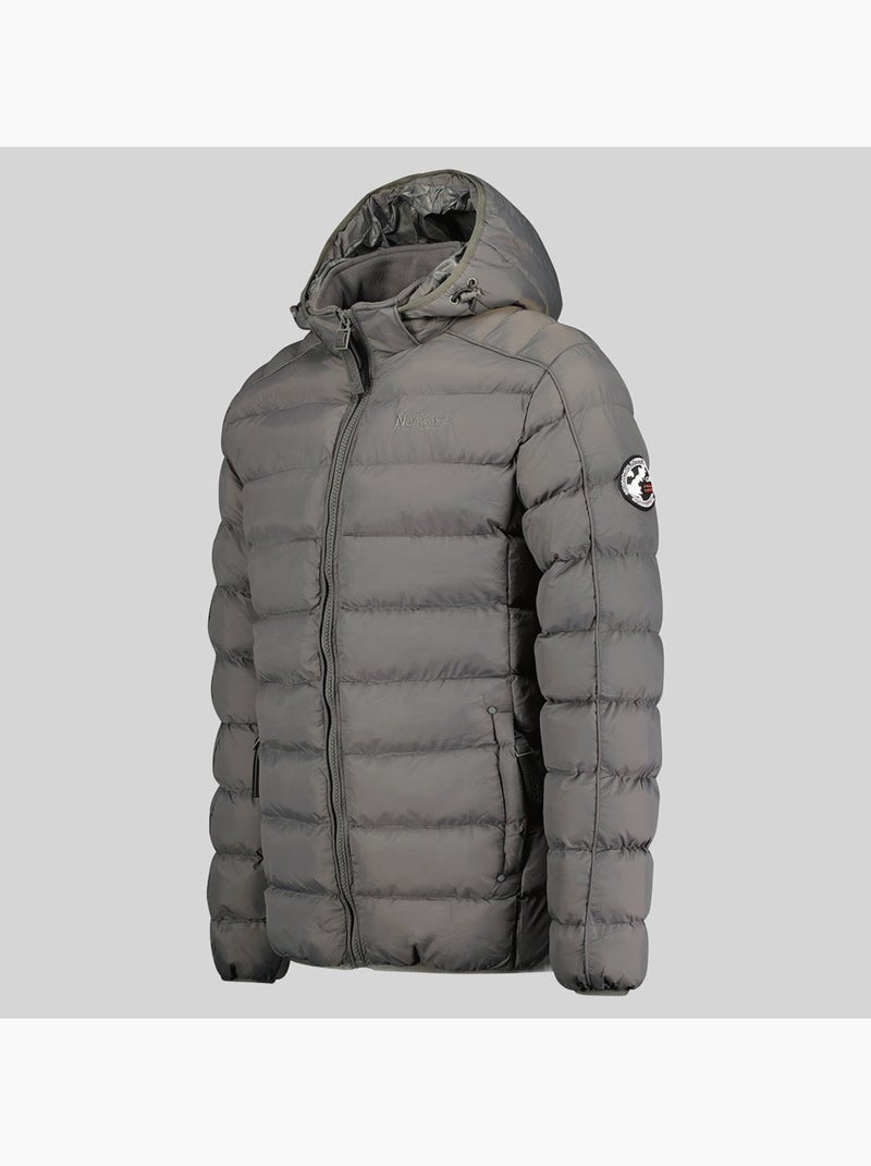 Parka con cappuccio bombe – geographical norway Grigio scuro - Kiabi