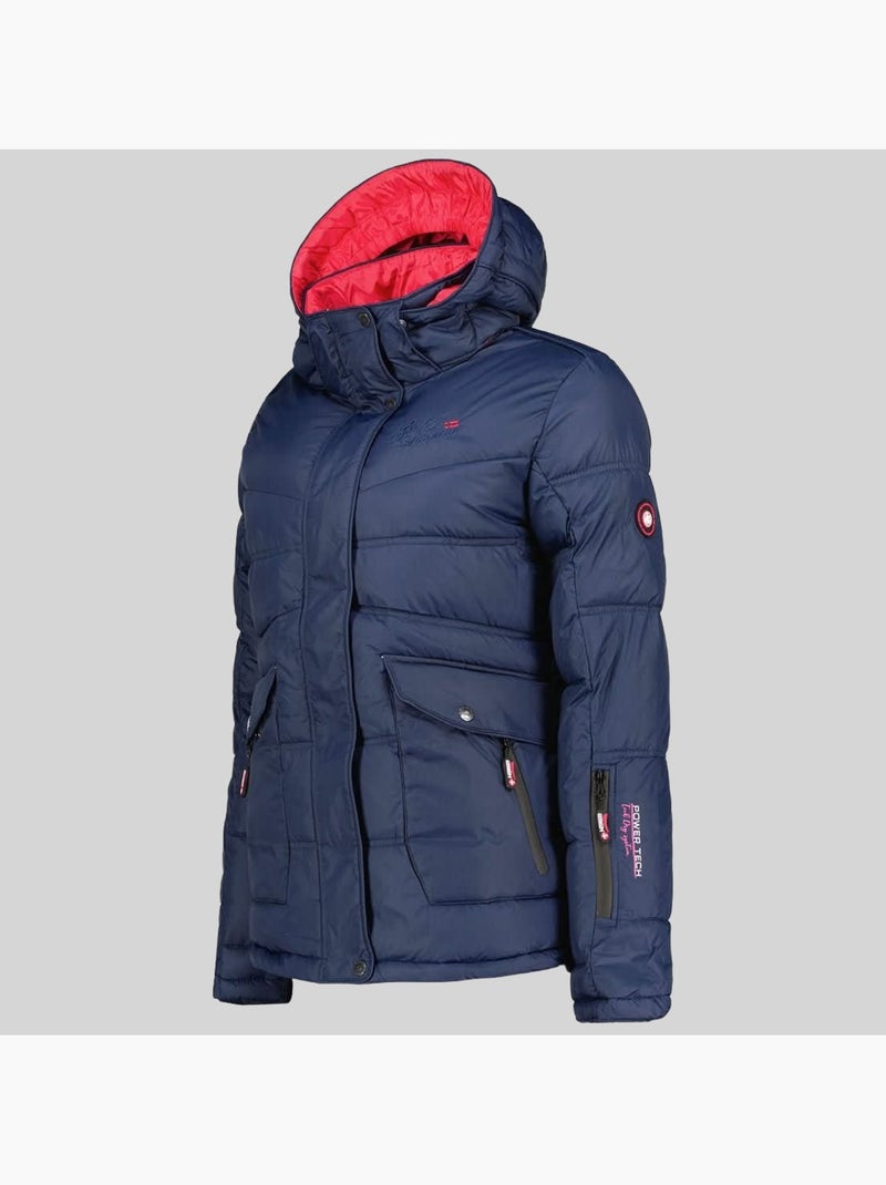Parka con cappuccio bonixe – geographical norway Blu marino - Kiabi