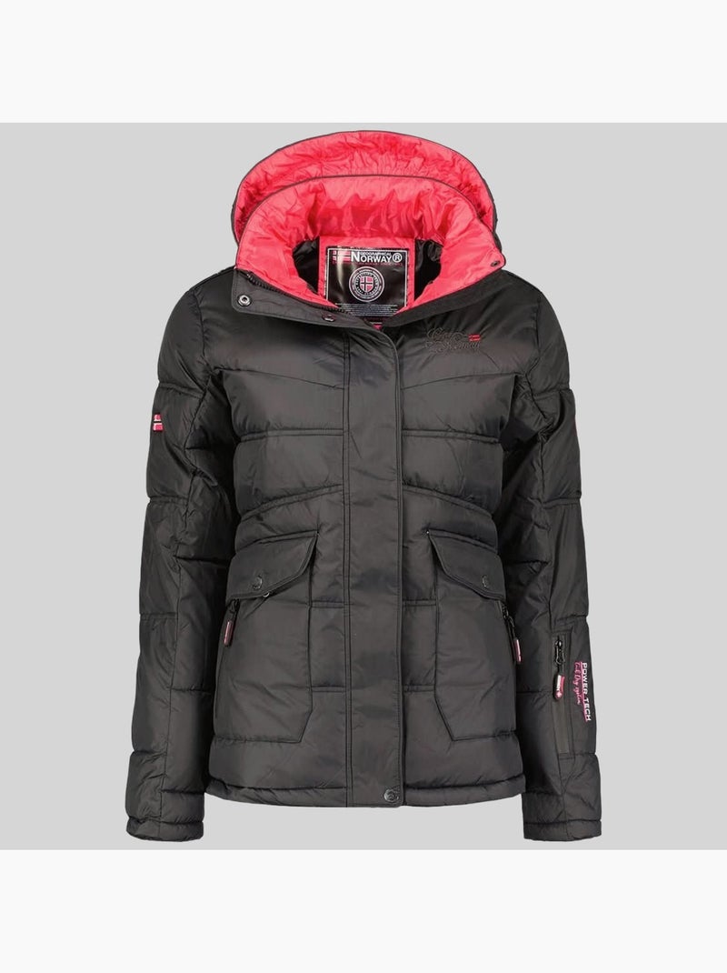 Parka con cappuccio bonixe – geographical norway Nero - Kiabi