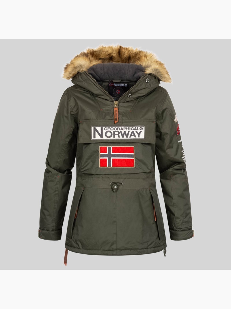 Parka con cappuccio bridget – geographical norway Cachi - Kiabi