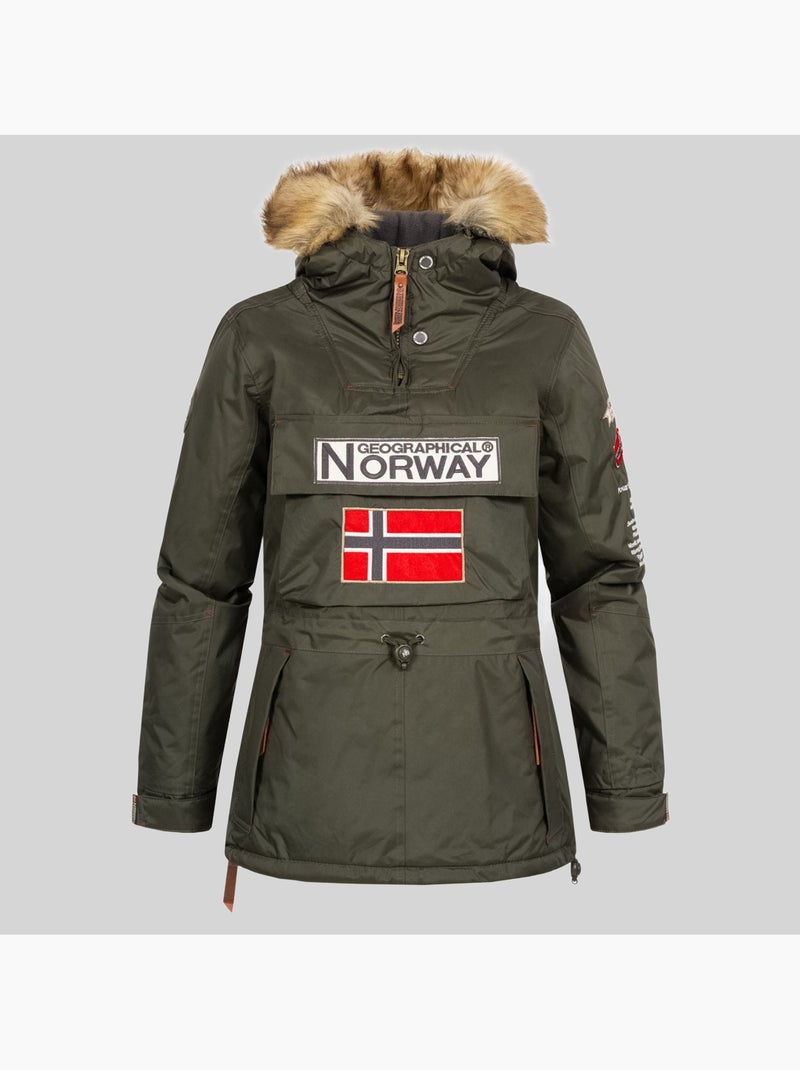 Parka con cappuccio bridget – geographical norway Cachi - Kiabi