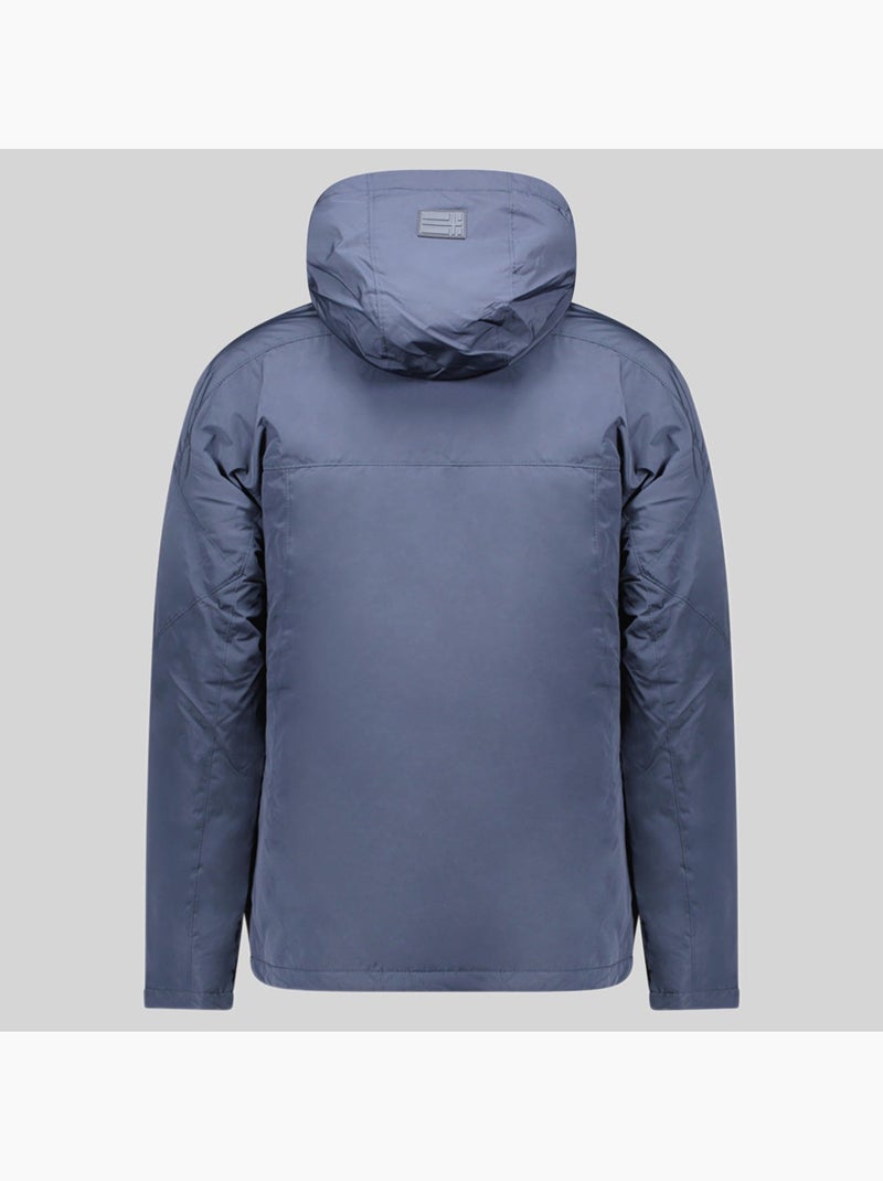 Parka con cappuccio buldozer – geographical norway Blu marino - Kiabi