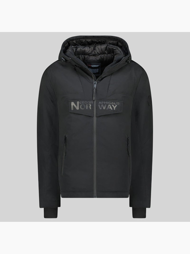 Parka con cappuccio buldozer – geographical norway Nero - Kiabi