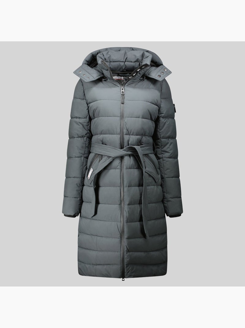 Parka con cappuccio cabima – geographical norway Grigio scuro - Kiabi