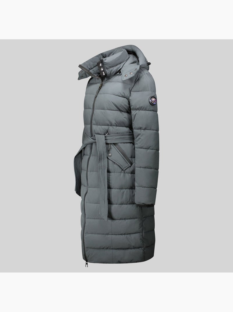 Parka con cappuccio cabima – geographical norway Grigio scuro - Kiabi